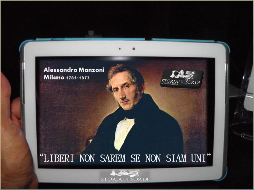 Ritratto di Alessandro Manzoni