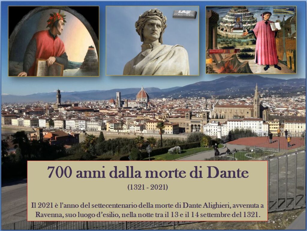 Commemorazione settecento anni dalla morte di Dante Alighieri 1321 2021