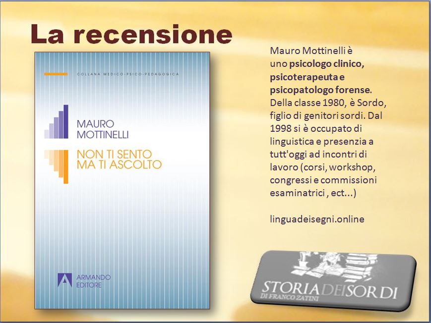 Copertina del libro Non ti sento ma ti ascolto di Mauro Mottinelli