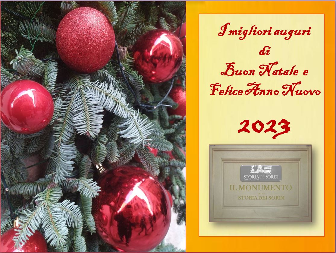 Auguri Natale 2022 e Anno Nuovo 2023