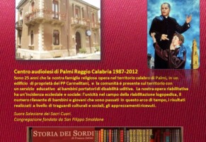 1988 Centro Filippo Smaldone per audiolesi in Palmi