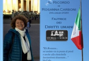 Rosanna Carboni commemorazione
