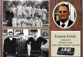 Franco Frinti, educatore sordo