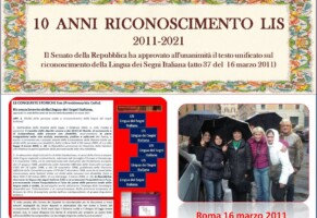 Disciplina di professioni e di interprete in lingua dei segni italiana