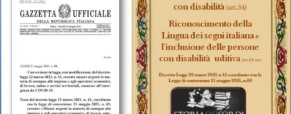 Protection of Individuals with Disabilities and Recognition of Italian Sign Language