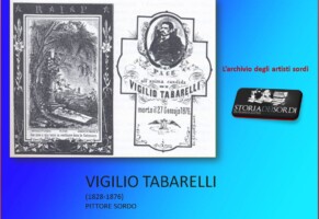 Tabarelli Vigilio Gentle painter and deaf educator