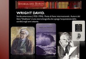 David Wright, il poeta inglese sordo